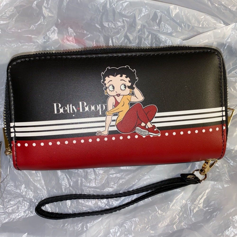 Betty Boop Black and Red Women's Wallet